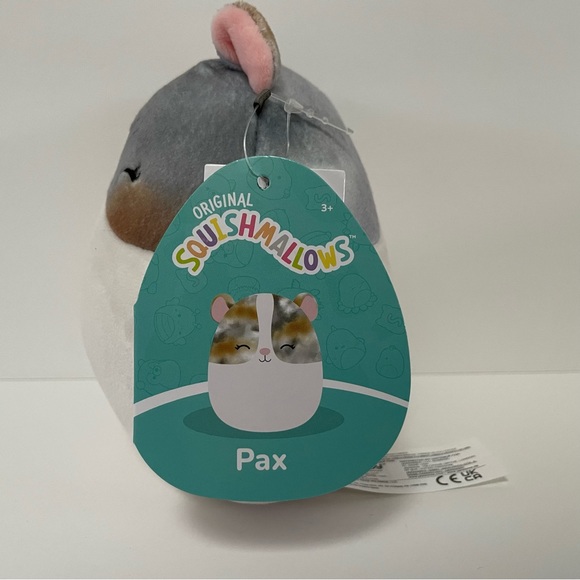 Brand new 5" Pax the Hamster Squishmallow! NWT - Picture 2 of 2
